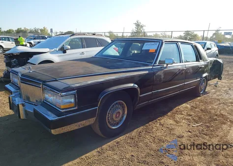 1990 Cadillac Brougham z USA, uszkodzony, nr VIN 1G6DW5470LR712998